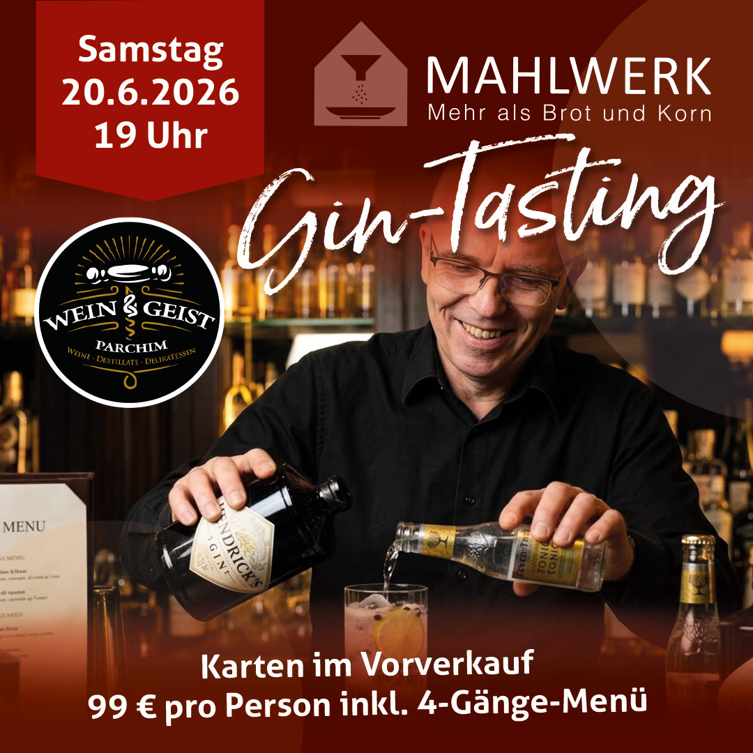 Gin-Tasting im MAHLWERK