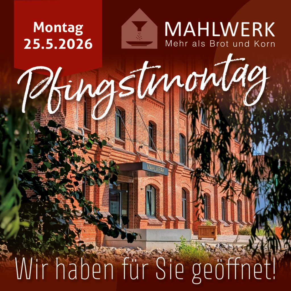 Pfingstmontag geöffnet