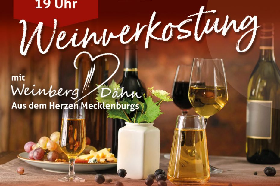 Werbung Weinverkostung